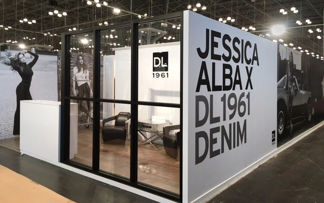 Photo of a Pop-Up Shop D. Flatt Designed ft. Jessica Alba