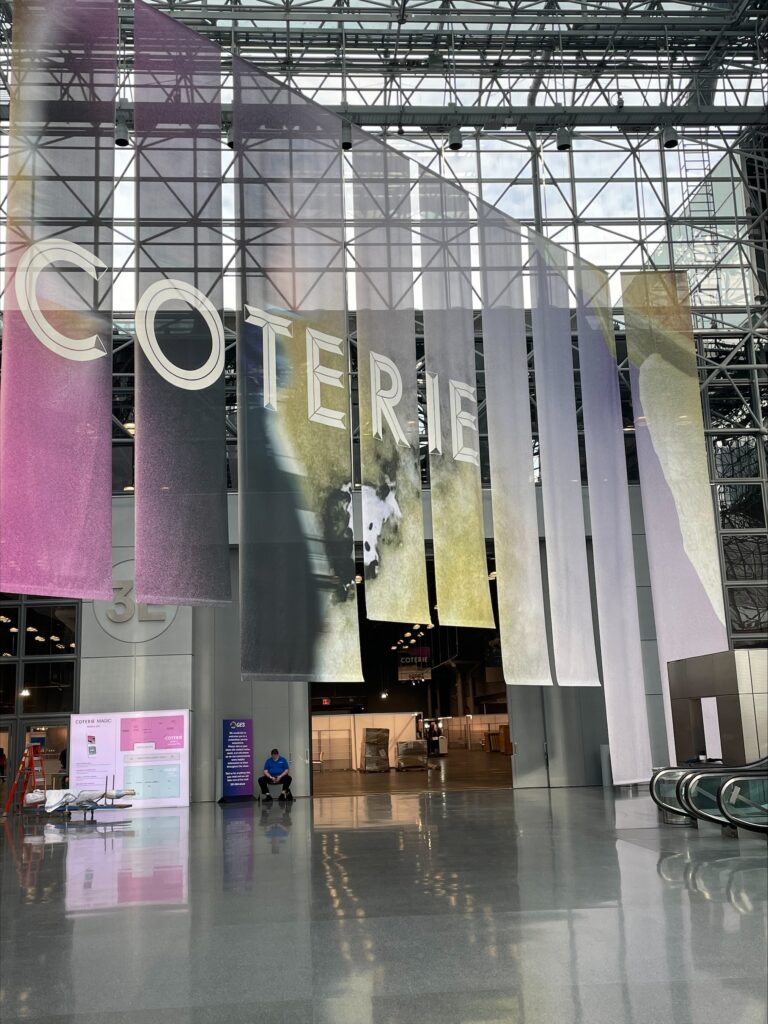 coterie show, new york, javits center, women’s apparel, fashion, event, contemporary, brands